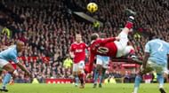 Who can forget Wayne Rooney's overhead kick against Manchester City?